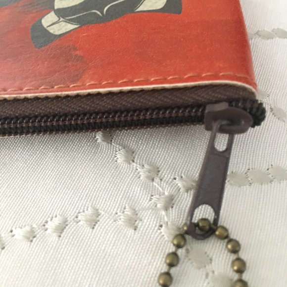 NWOT Native Origins Bella Bella Cat Faux Leather Coin Token Purse - Picture 9 of 10